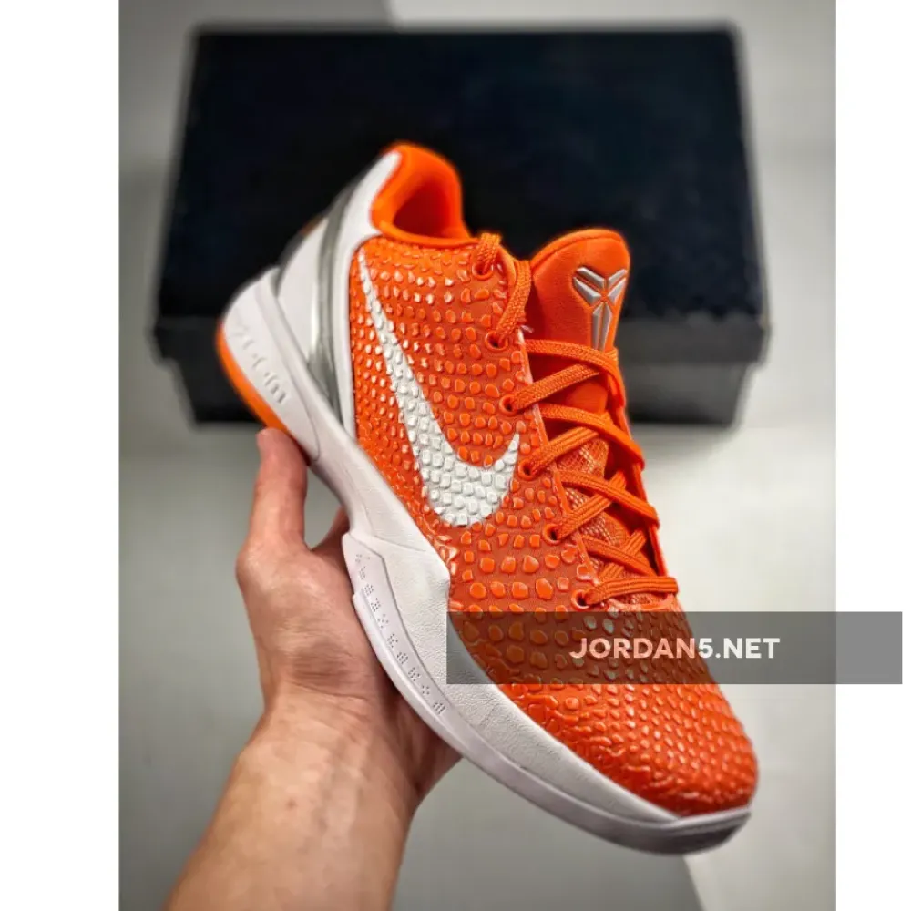 Nike Kobe 6 PE Orange White
