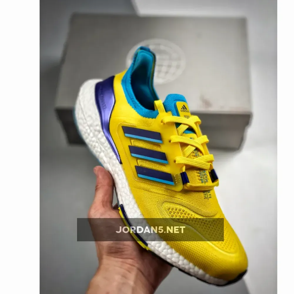 adidas Ultra Boost 2022 Yellow/Legacy Indigo-Sky Rush GW1710