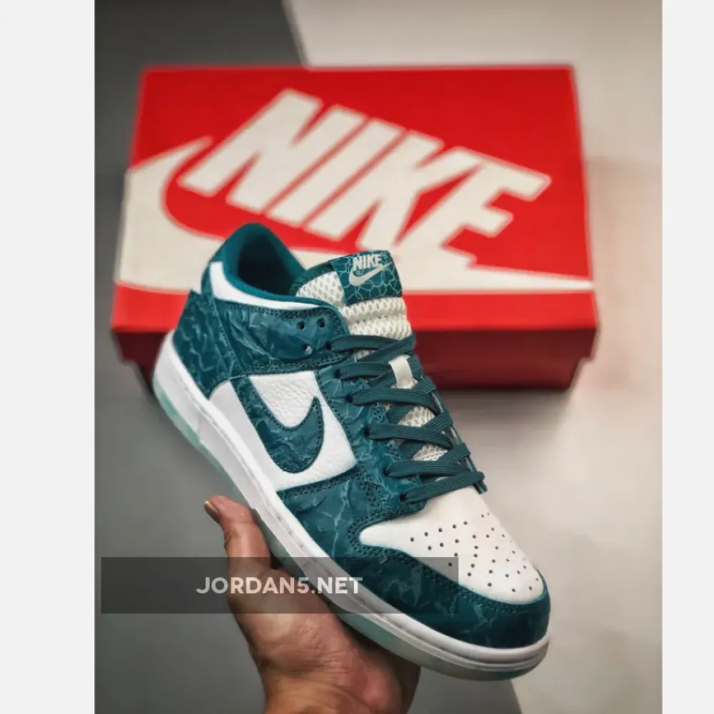 Nike Dunk Low “Ocean” Summit White/Bright Spruce  DV3029-100