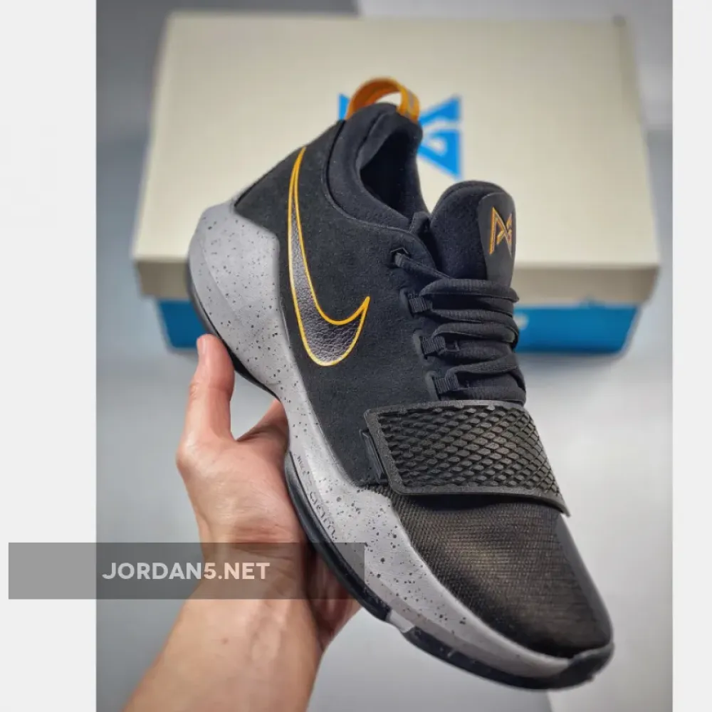 Nike PG 1 Black/University Gold-Wolf Grey  878628-006