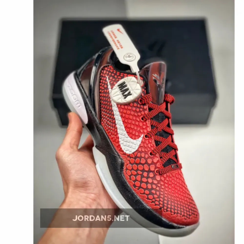 Nike Kobe 6 Protro All-Star Challenge Red/Black-White  DH9888-600