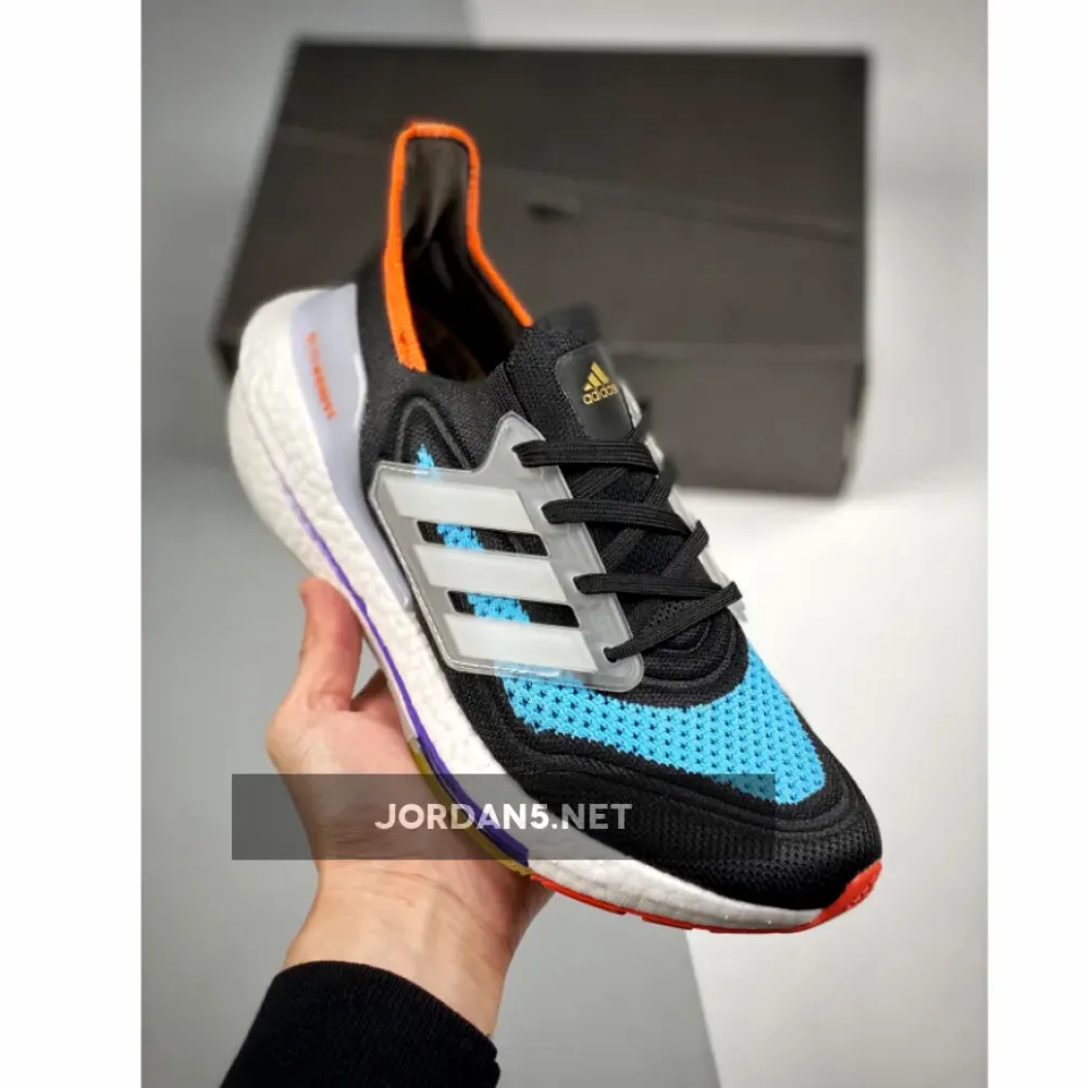 adidas Ultra Boost 2021 Core Black/Cloud White/Pulse Aqua S23867