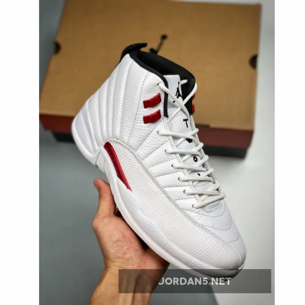 Air Jordan 12 “Twist” White/University Red/Black CT8013-106