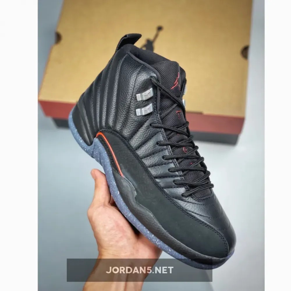 Air Jordan 12 ‘Utility’ Black/Black-Bright Crimson-White DC1062-006