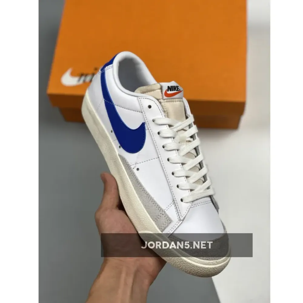 Nike Blazer Low White/Hyper Royal  DA6364-103