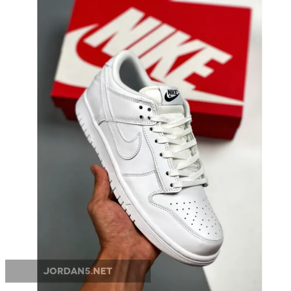 Nike Dunk Low “Triple White”  DD1503-109