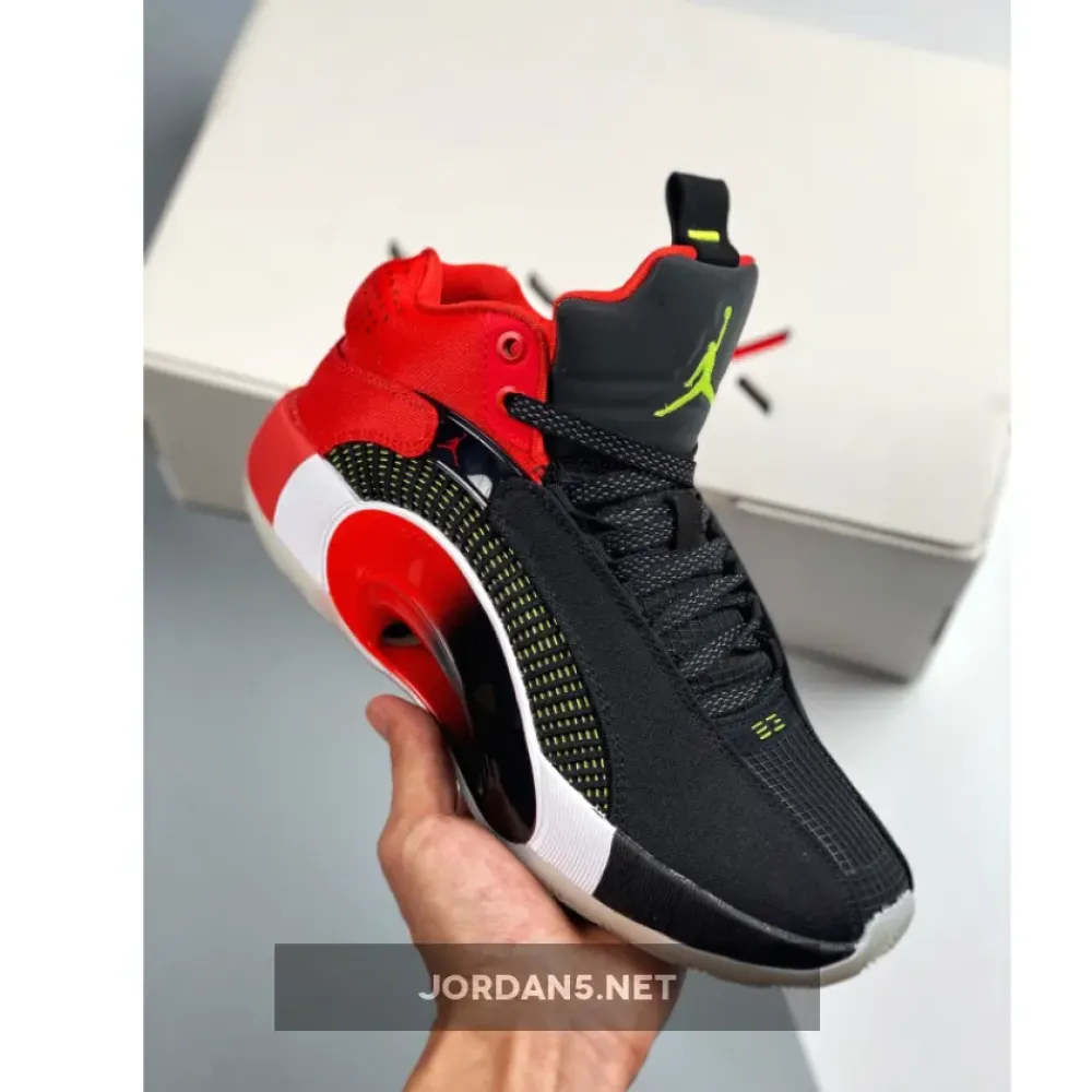 Air Jordan 35 “CNY” Black/University Red-Yellow DD2234-001