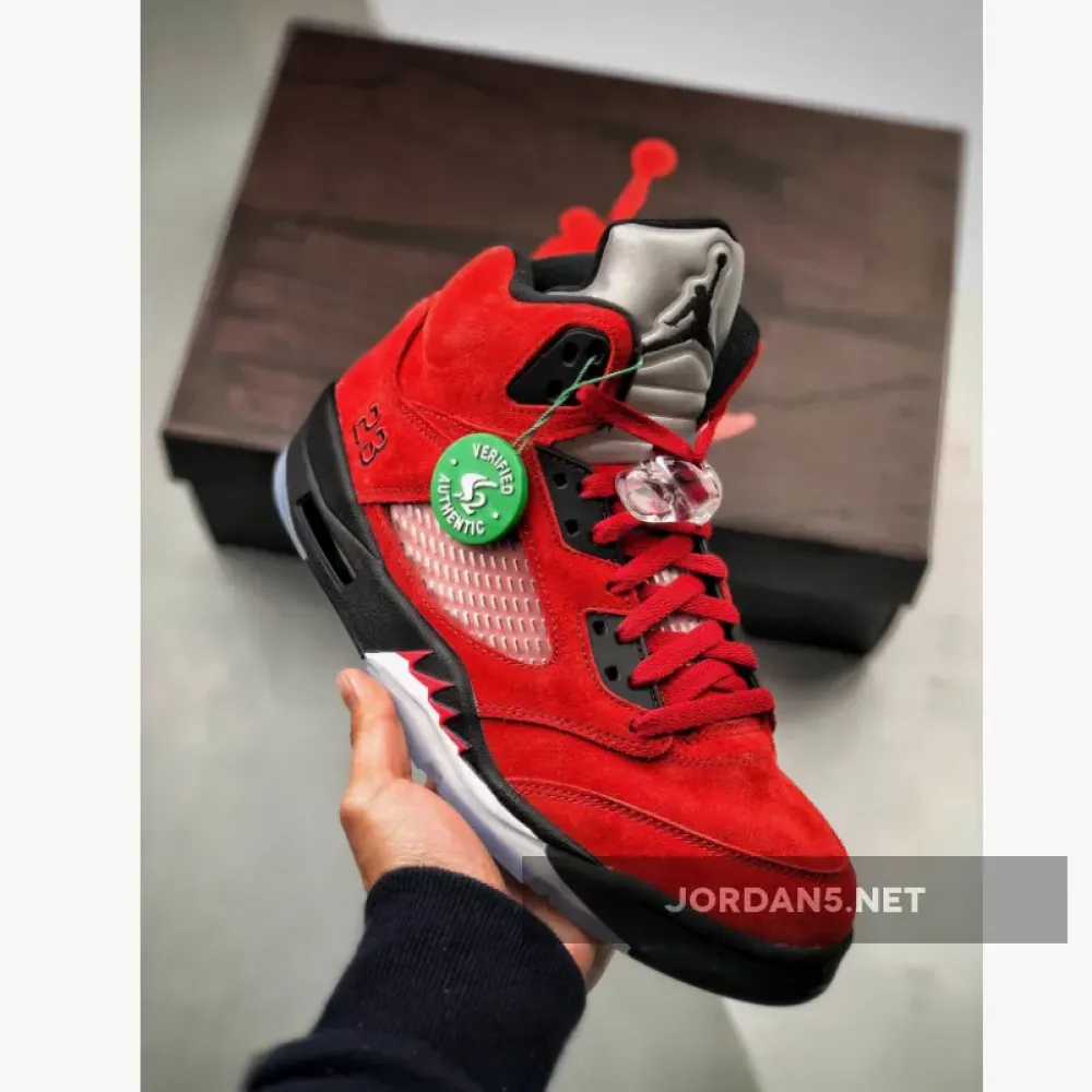 Air Jordan 5 “Raging Bull” Varsity Red/Black-White DD0587-600