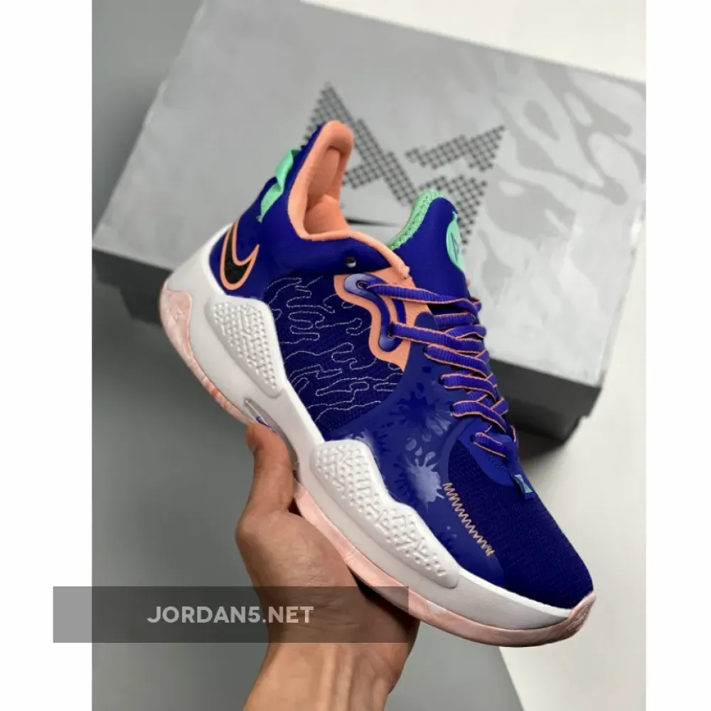 Nike PG 5 Lapis/Blue Void/Crimson Bliss  CW3143-400