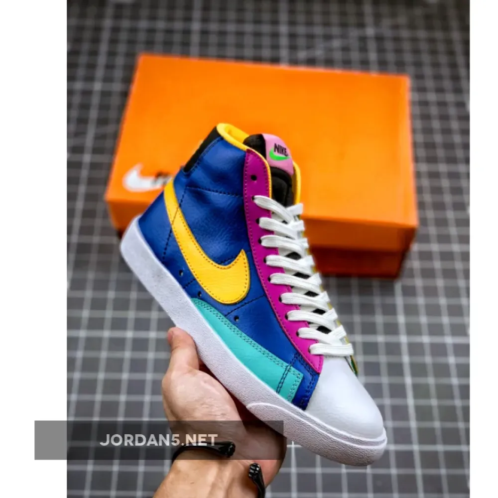 Nike Blazer Mid Battle Blue/Aurora-Vivid  CZ9441-400