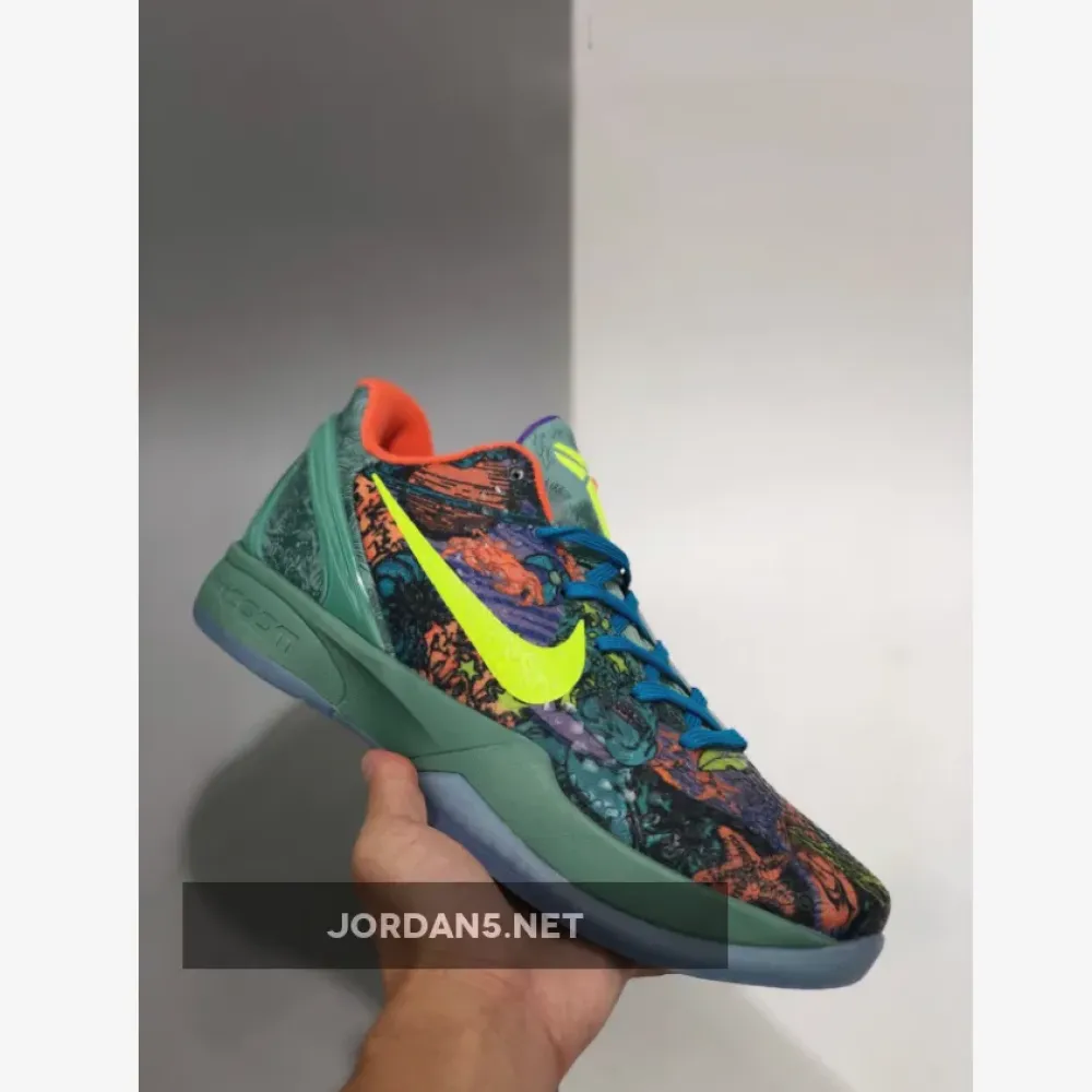 Nike Zoom Kobe 6 Prelude Cannon/Volt-Purple Venom-Turf Orange 640220-001