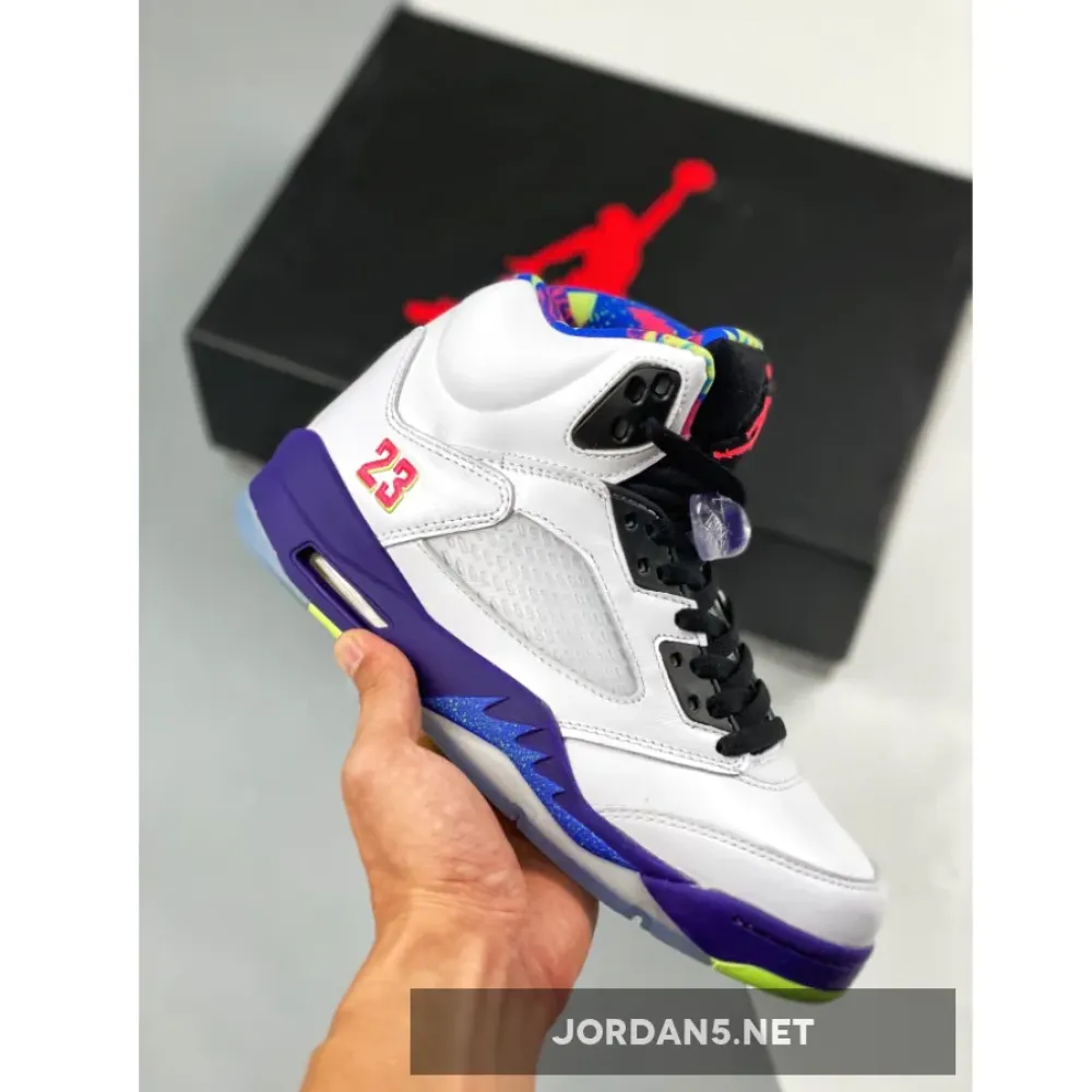 Air Jordan 5 “Alternate Bel-Air” White/Court Purple DB3335-100