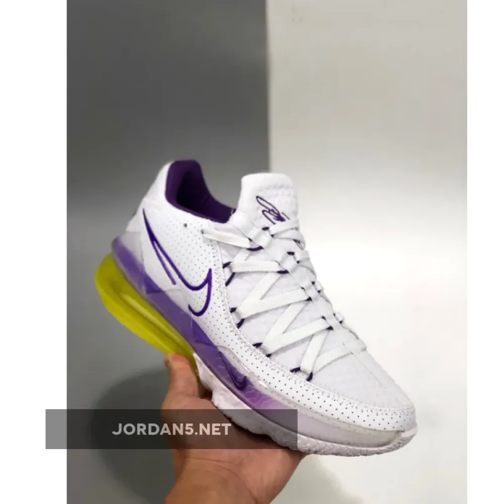 Nike LeBron 17 Low “Lakers Home”  CD5007-102