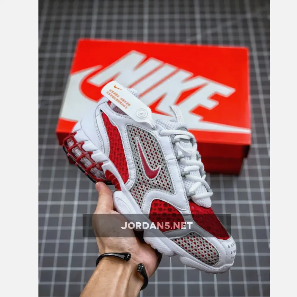 Nike Air Zoom Spiridon Caged 2 Cardinal Red White CD3613-600