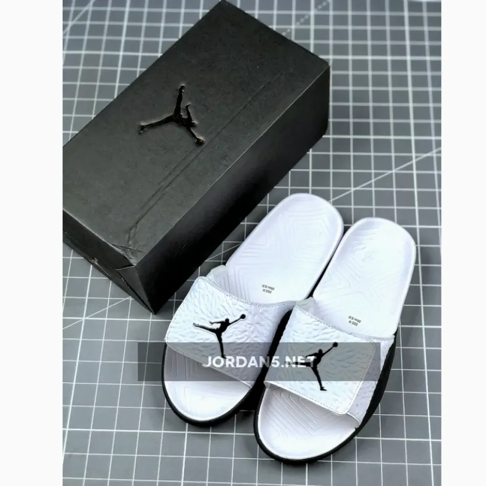 Jordan Hydro 7 V2 White Black  BQ6290-100