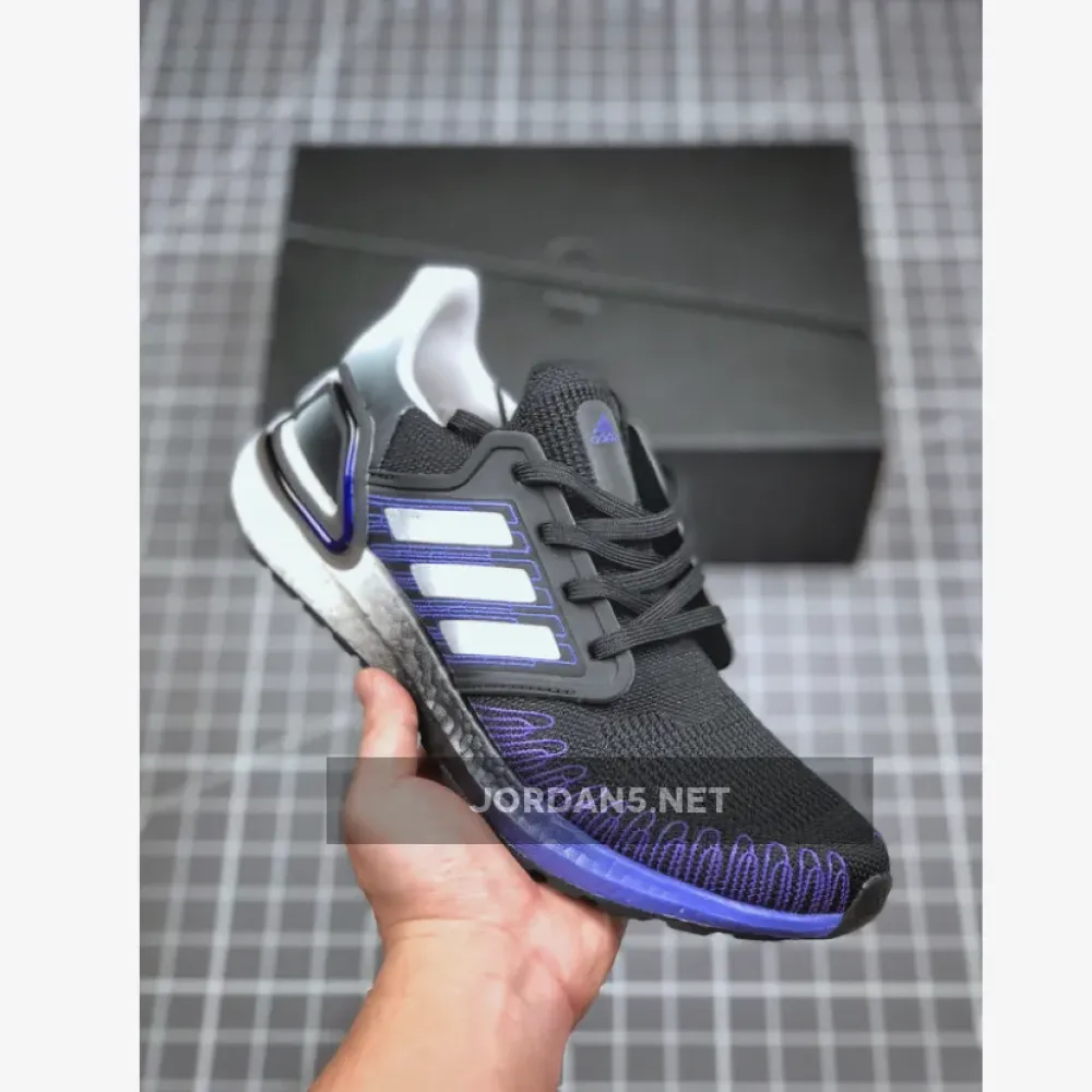 adidas Ultra Boost 20 Black/Silver Metallic/Cloud White FV0033