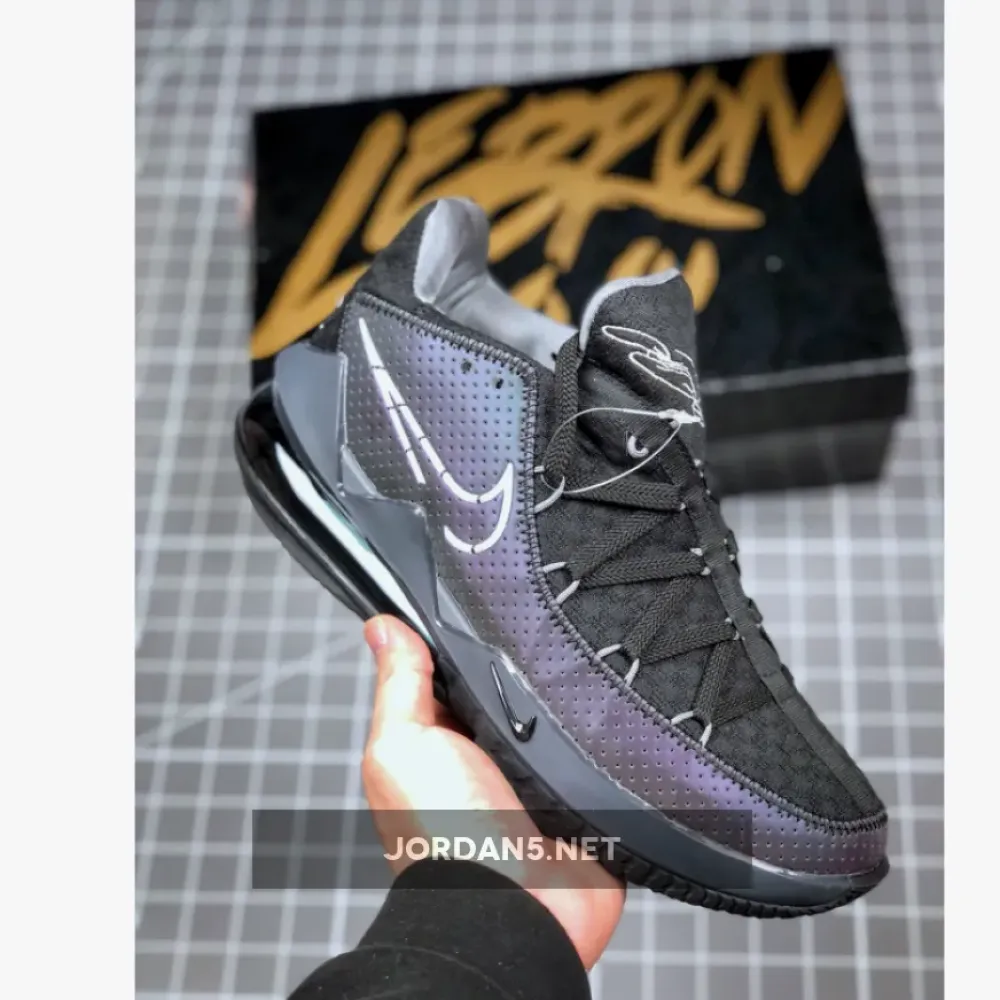 Nike LeBron 17 Low Black Glow in the Dark