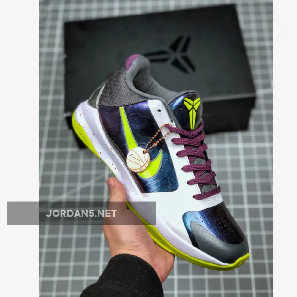 Nike Kobe 5 Protro “Chaos” Purple/Cyber-White-Black CD4991-100