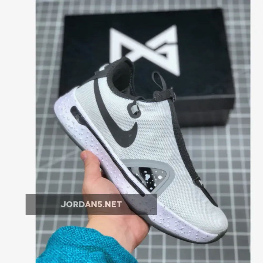 Nike PG 4 “Oreo” White/Black-Pure Platinum  CD5079-100