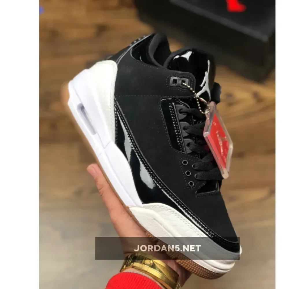 Air Jordan 3 Black/White-Gum 441140-022