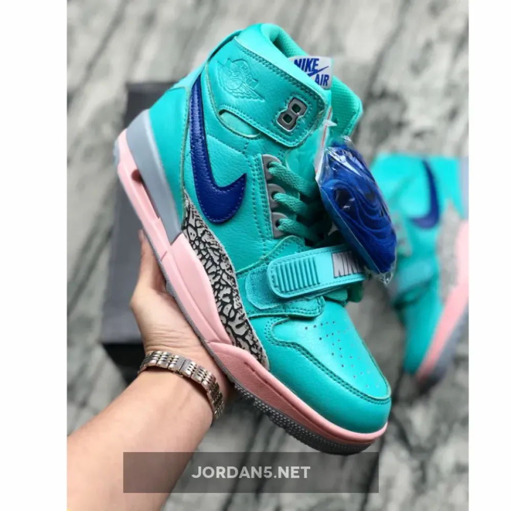 Air Jordan Legacy 312 Hyper Jade/Bright Blue  AV3922-348
