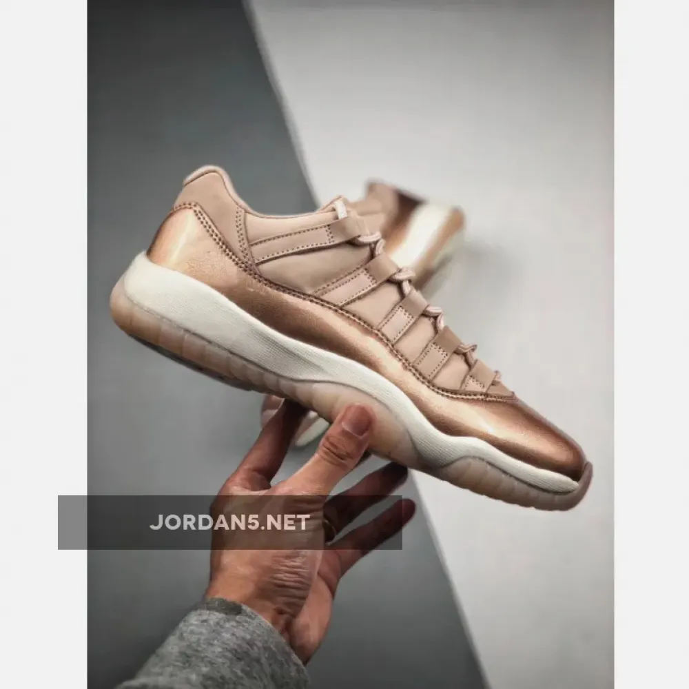 Air Jordan 11 Low WMNS “Rose Gold”  AH7860-105