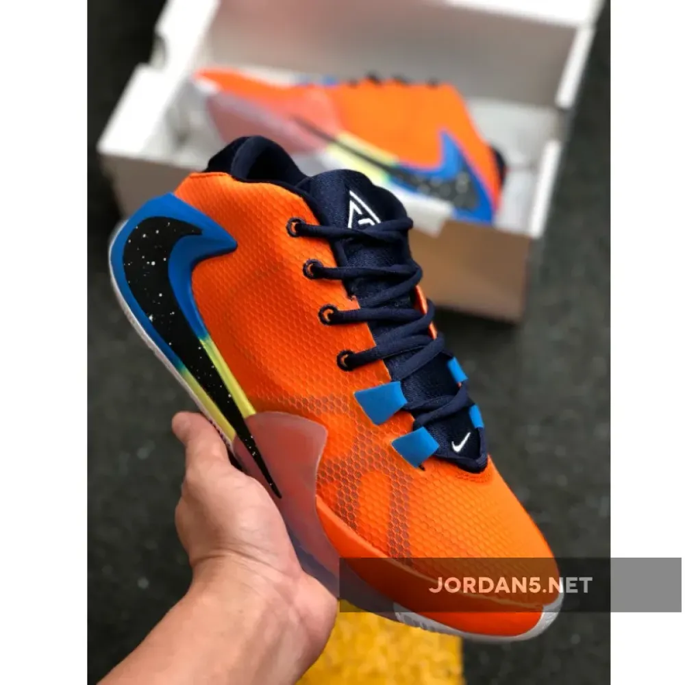 Nike Zoom Freak 1 “All Bros” Total Orange/Midnight Navy-White BQ5422-800