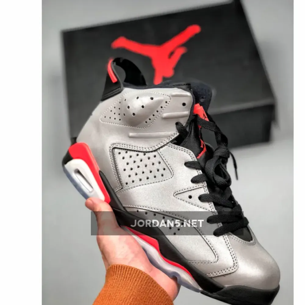 Air Jordan 6 JSP ‘3M Reflective Infrared’ CI4072-001