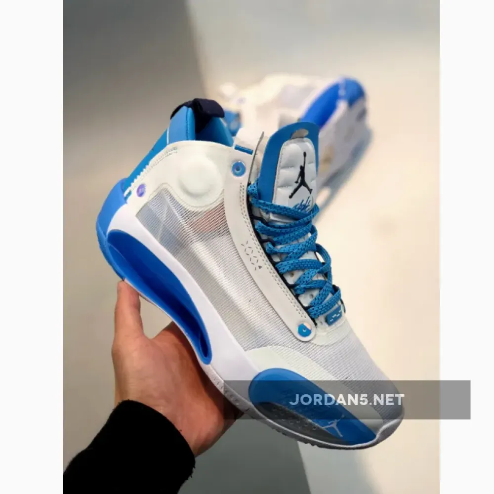 Air Jordan 34 White Blue