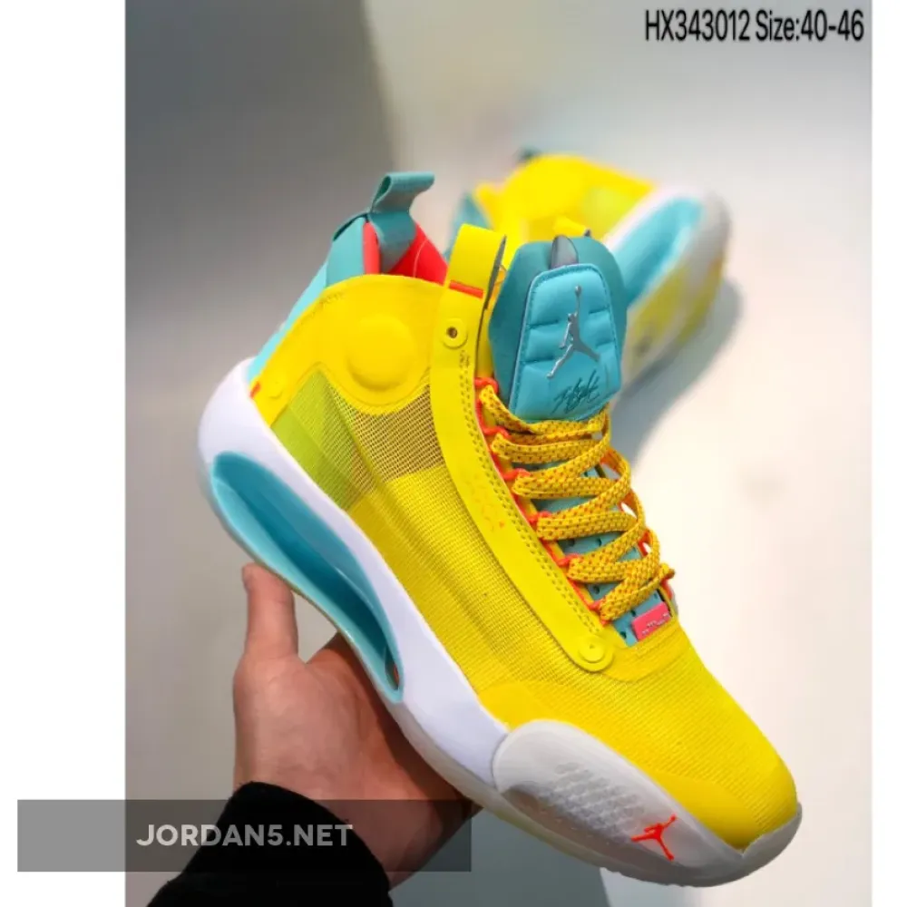 Jayson Tatum Air Jordan 34 ‘Lemonade’ PE