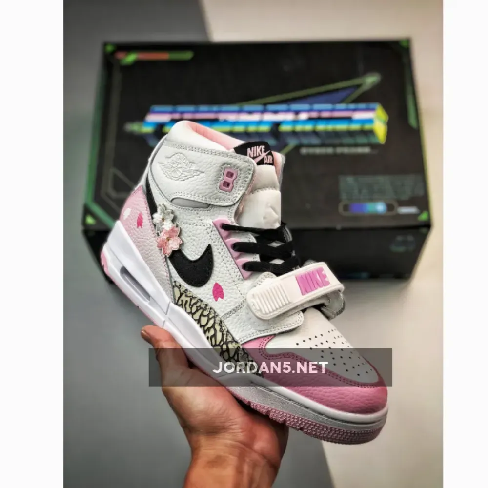 Jordan Legacy 312 White Black Pink Foam 1670503018