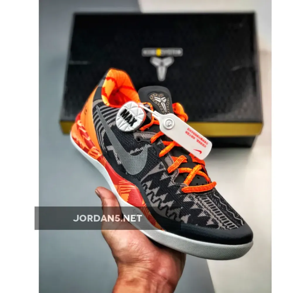 Nike Kobe 8 System ‘BHM’ Anthracite/Pure Platinum-Grey  583112-001