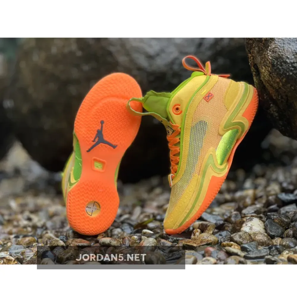 Air Jordan 36 ‘Nitro Taco Jay’ Citron Pulse/Atomic Green  DQ6866-803