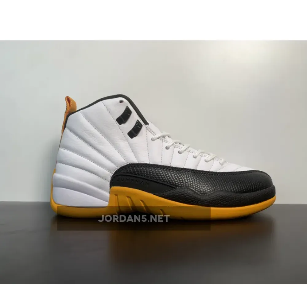 Air Jordan 12 ’25 Years In China’ White/Black-Taxi-Varsity Red  DR8887-100