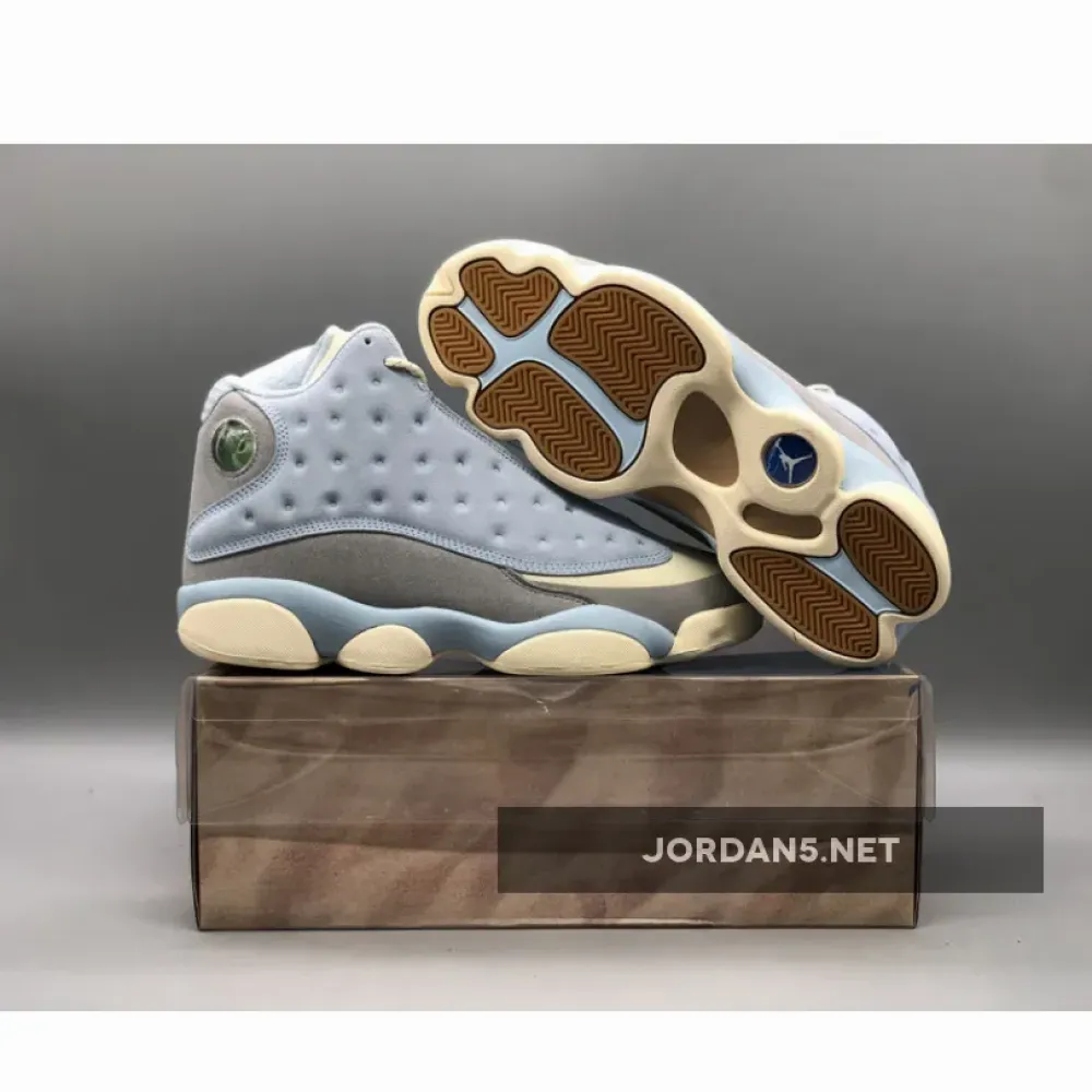 SoleFly x Air Jordan 13 University Blue/Sail-Cool Grey  DX5763-100