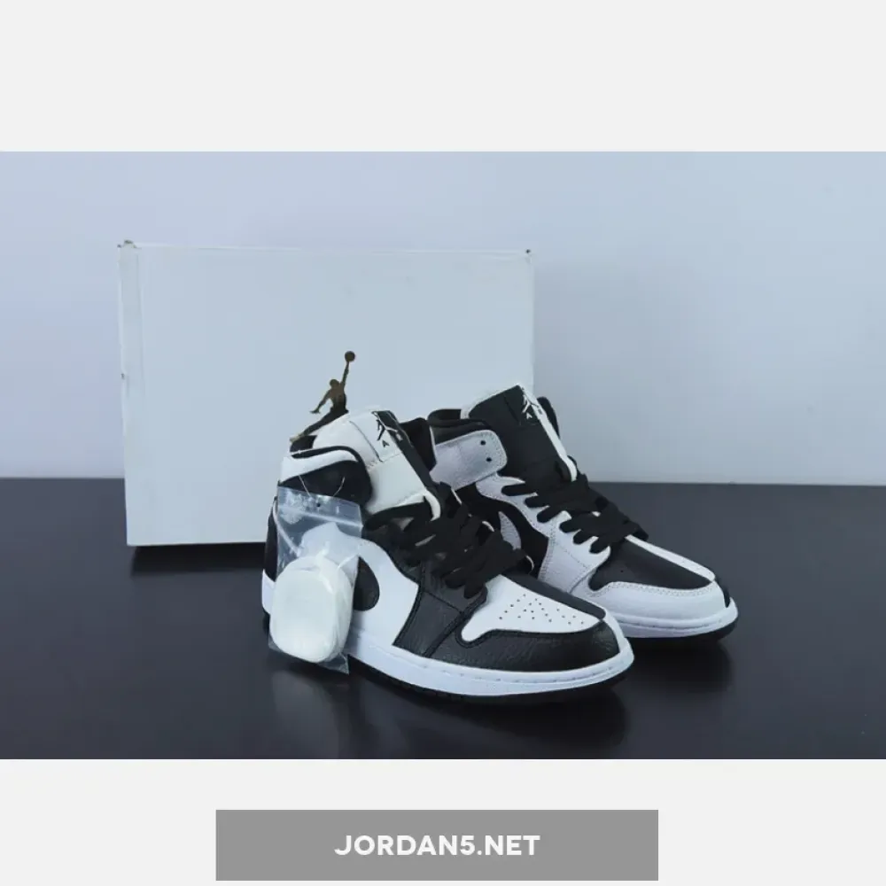 Air Jordan 1 Mid “Split” White/Black  DR0501-101