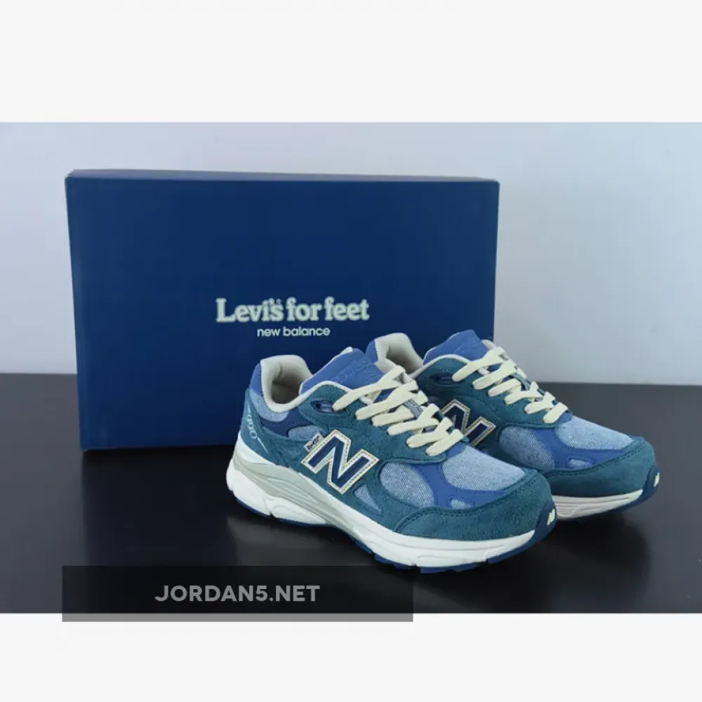 Levi’s x New Balance 990v3 Mallard Blue/Dark Blue M990LI3