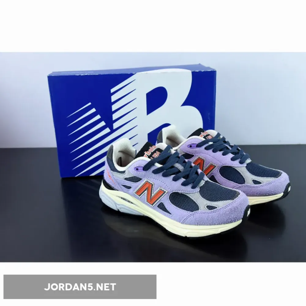 New Balance 990v3 Raw Amethyst/NB Navy  M990TD3