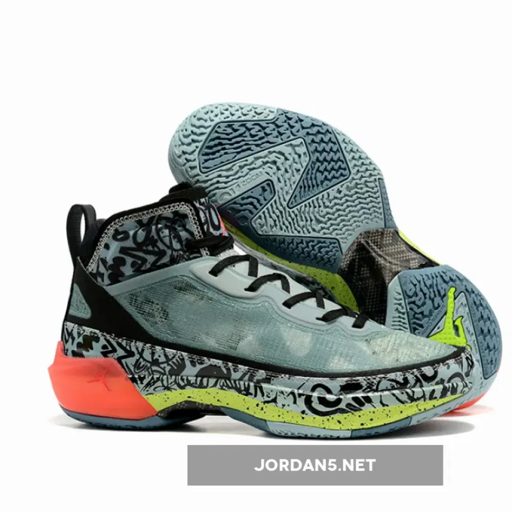 Air Jordan 37 “Satou Sabally” Ocean Cube/Flash Crimson-Volt-Black-Celestial Teal DV3142-367