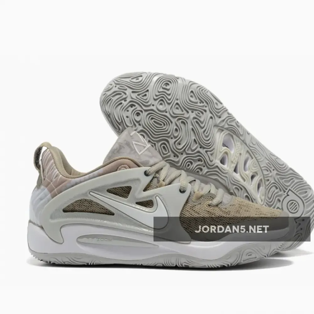 Nike KD 15 White/Cool Grey-Brown