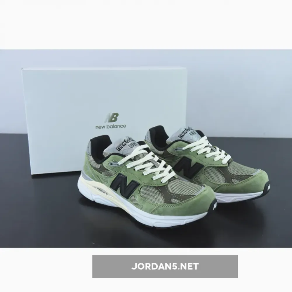 JJJJound x New Balance 990v3 Olive  M990JD3