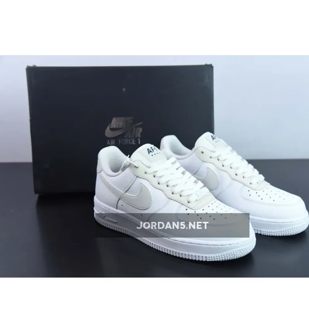 Nike Air Force 1 Low Summit White/Deep Royal-Light Bone  315115-168