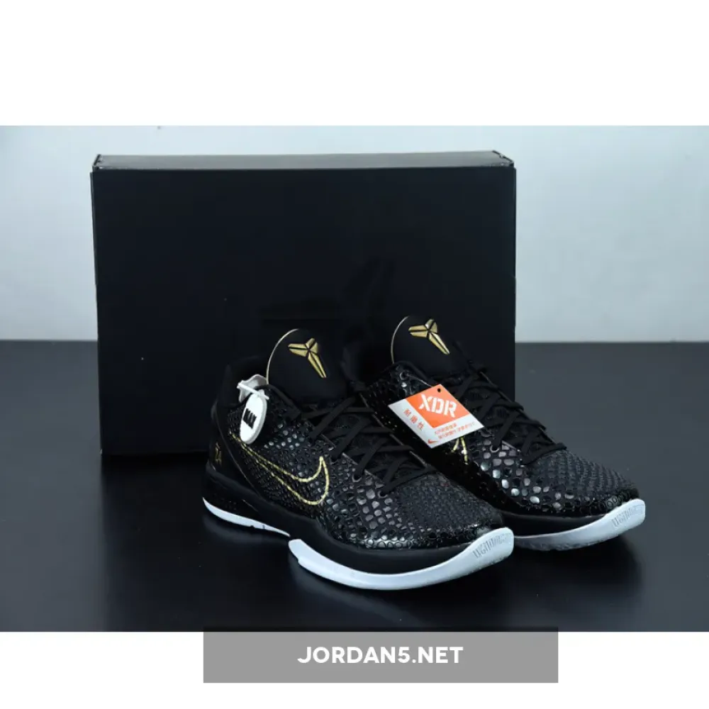 Nike Kobe 6 Protro Black Gold