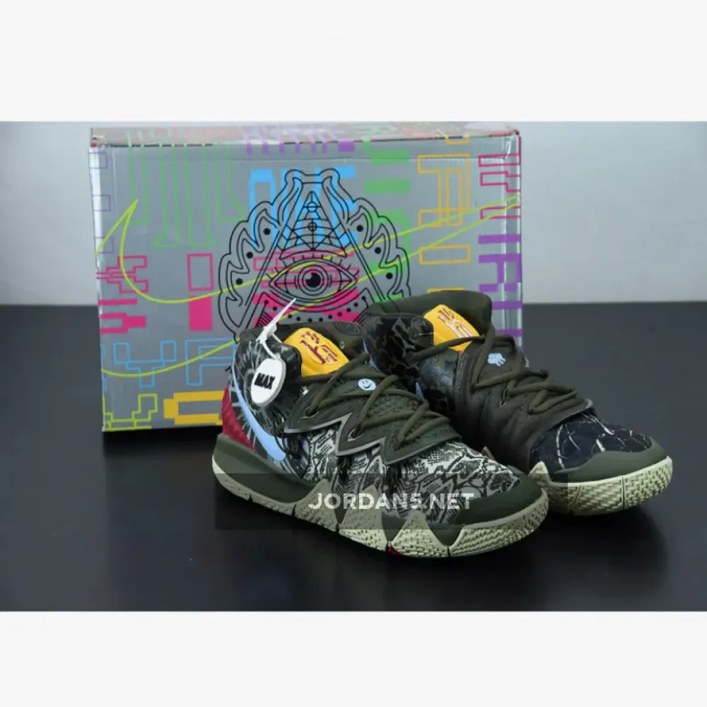 Nike Kybrid S2 ‘What The’ Olive Red Yellow  CQ9323-300