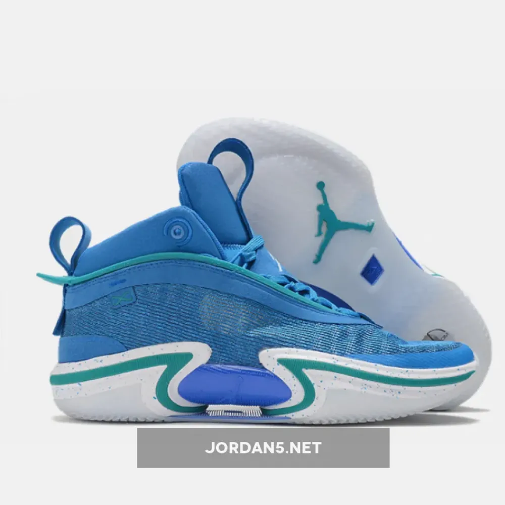 Luka Doncic x Air Jordan 36 PE Blue White Green DJ4483-400
