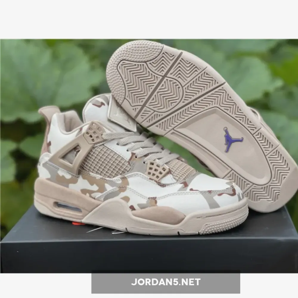 Aleali May x Air Jordan 4 Camo Venterans Day  DJ1193-200