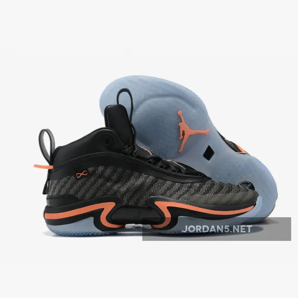 Air Jordan 36 Black Orange