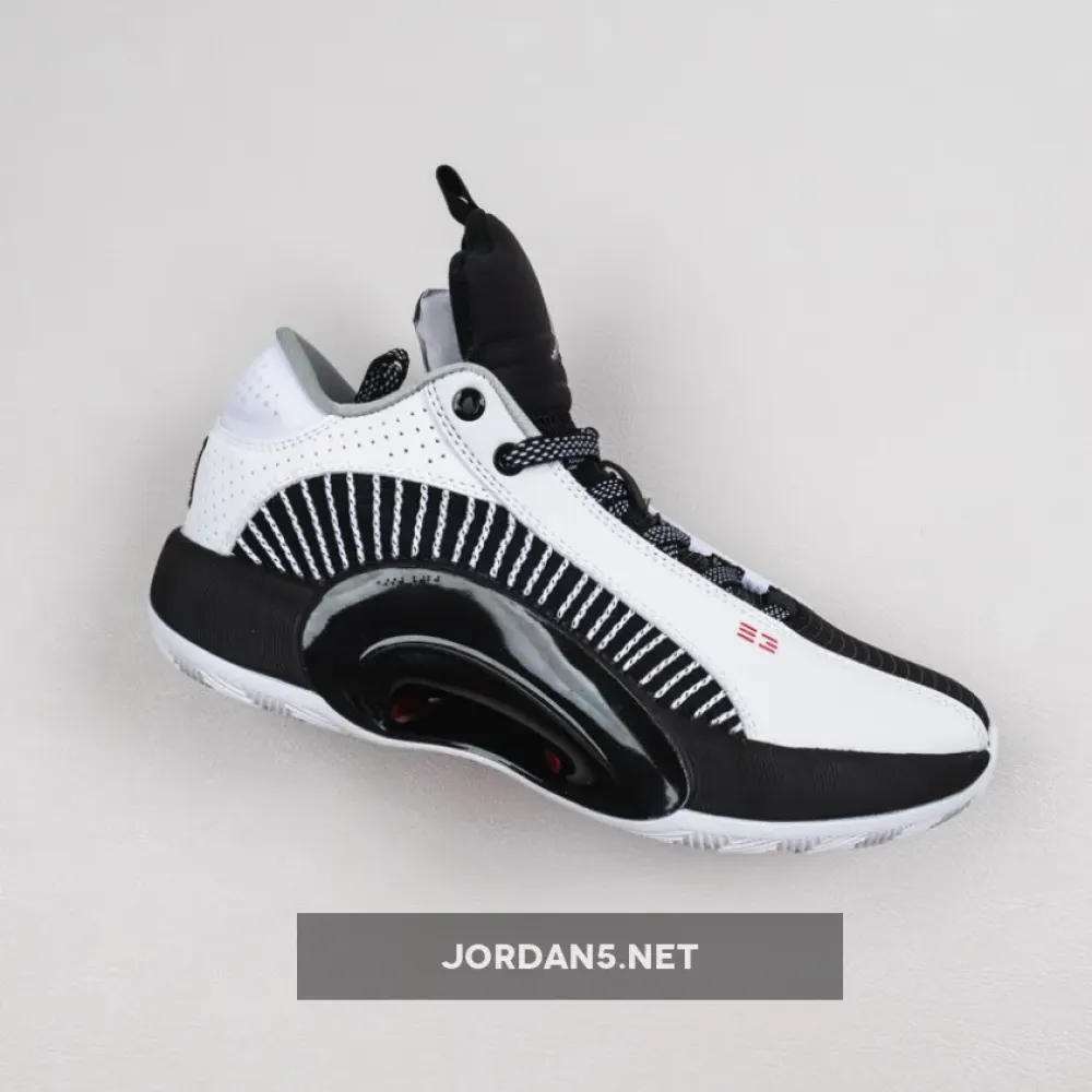 Air Jordan 35 Low White/Black/University Red CW2459-101