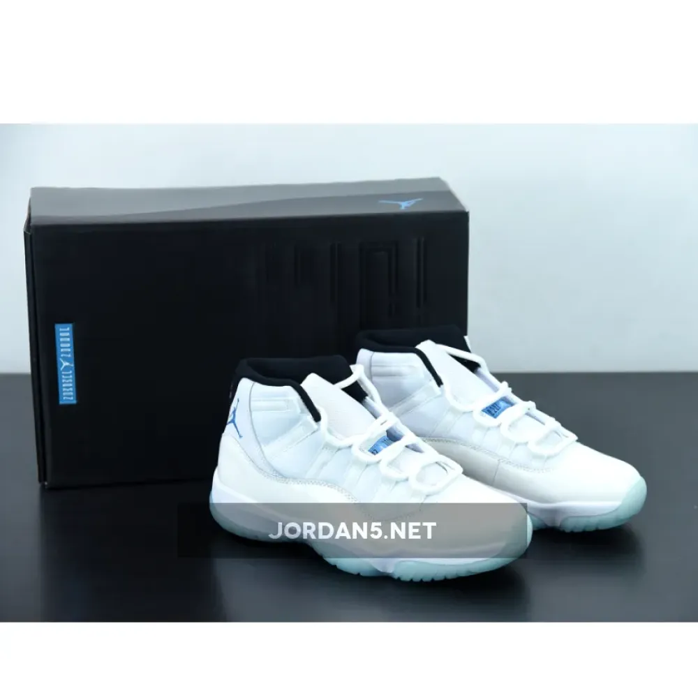 Air Jordan 11 Retro ‘Columbia Blue’ White/Legend Blue  378037-117