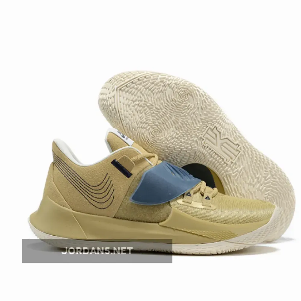 Nike Kyrie 3 Low “Sashiko” Sesame/Sail-Mystic Navy  DA6805-200